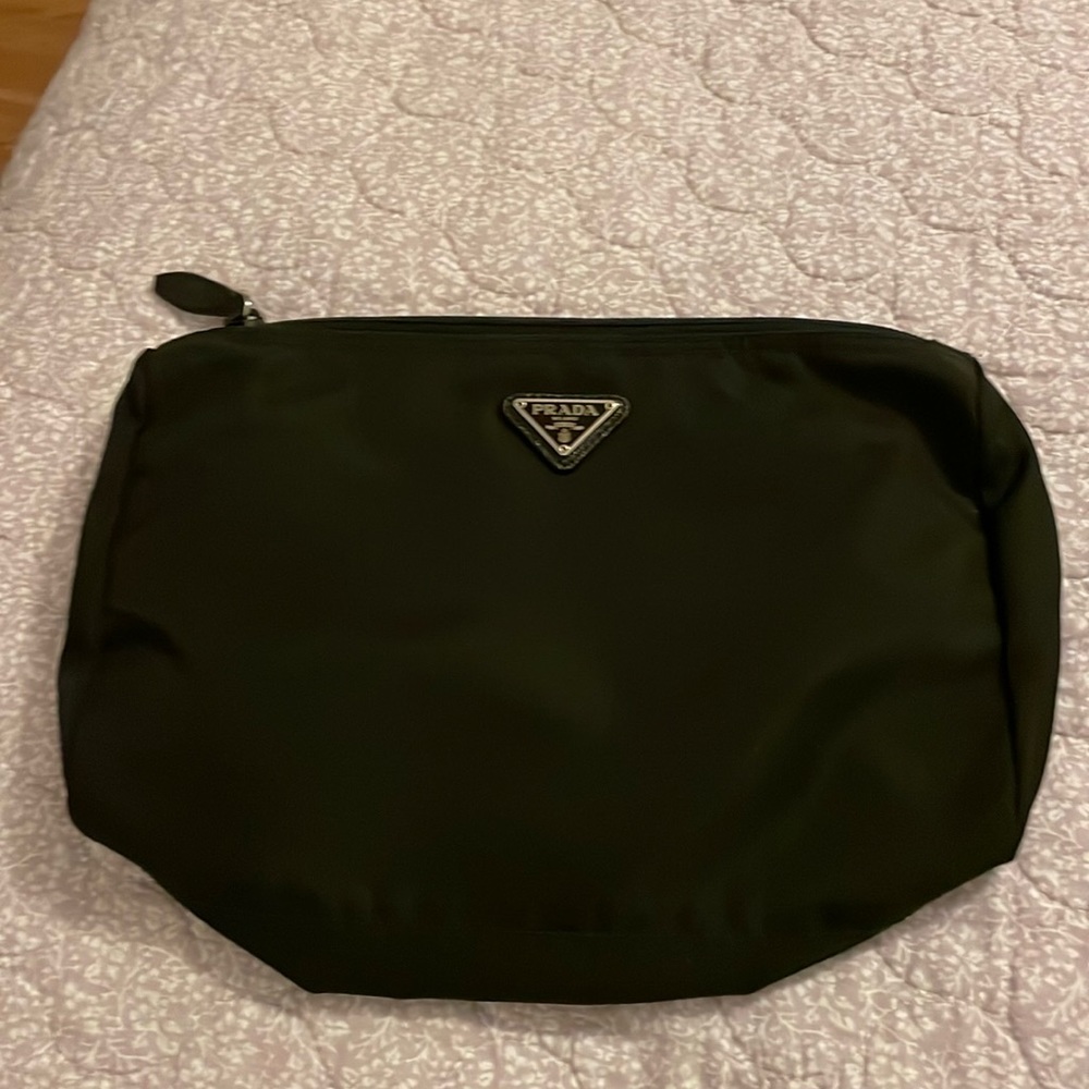 Prada makeup bag